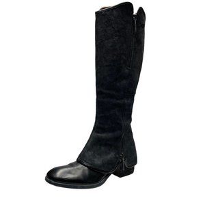 Donald J Pliner Devi4 Leather Equestrian‎ Inspired Tall Boots